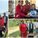 पाँचपोखरीमा शिक्षा र आयआर्जन जोड्ने प्रयास : विद्यार्थीलाई शैक्षिक सामग्री, १३ परिवारलाई बाख्रा सहयोग