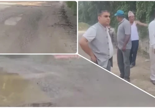 जिरोकिलो–सिपाघाट सडक मर्मत कार्य सुरु हुँदै, जोखिमयुक्त खण्डमा पुनः कालोपत्रे गरिने