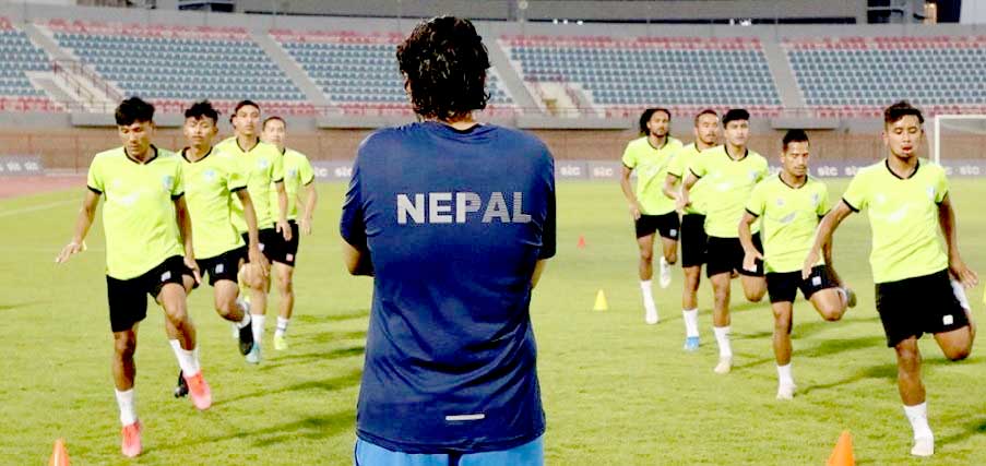 कुवेतविरुद्ध युवा खेलाडीको परीक्षा,खेल नेपाली समय अनुसार राति १० बजे सुरु हुने