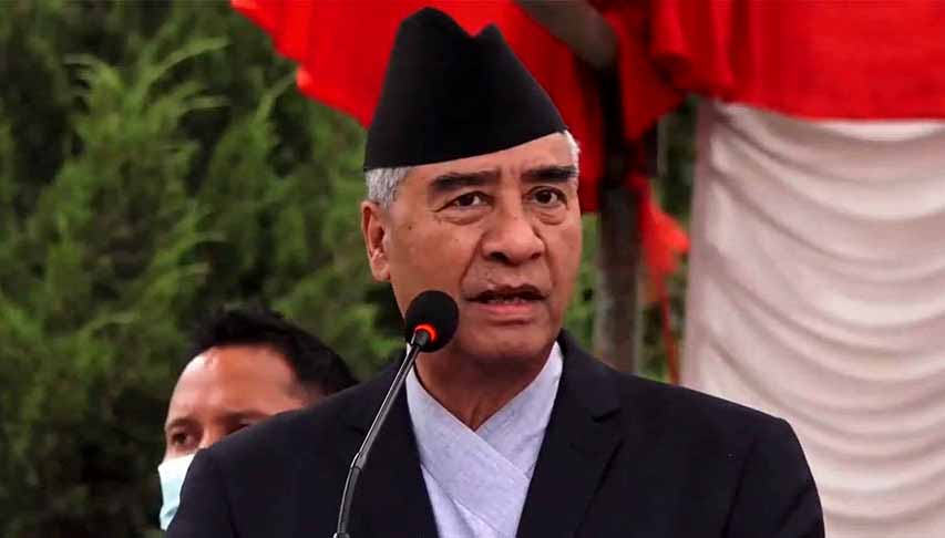 नेपाली काँग्रेसका सभापति तथा पूर्वप्रधानमन्त्री देउवा भोली धादिङबेसी आउदै