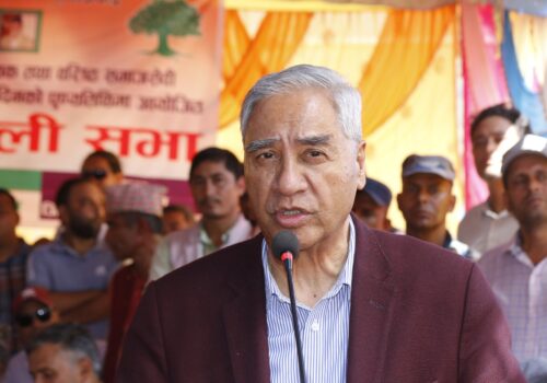 कसैले भन्दैमा राजतन्त्र आउनेवाला छैन : सभापति देउवा