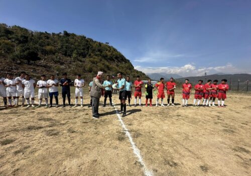 नेत्रावती डबजोङमा १४ औँ वाका कप तथा दोस्रो अध्यक्ष कप फुटबल प्रतियोगिता सुरु