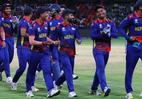 नेपाल एक रनले पराजित