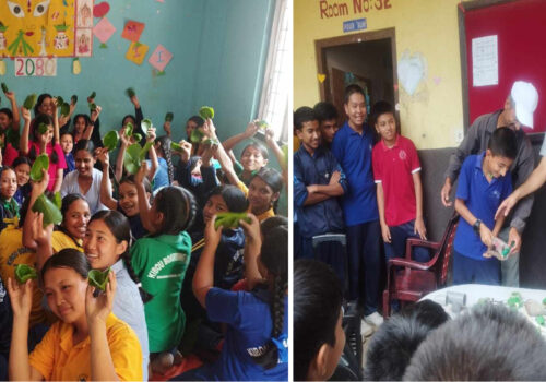 न्यू किवो बोर्डिङ स्कुलमा गुड फ्राईडे : दुनाटपरी गास्ने र पलम्बिङ सम्बन्धि क्रियाकलाप