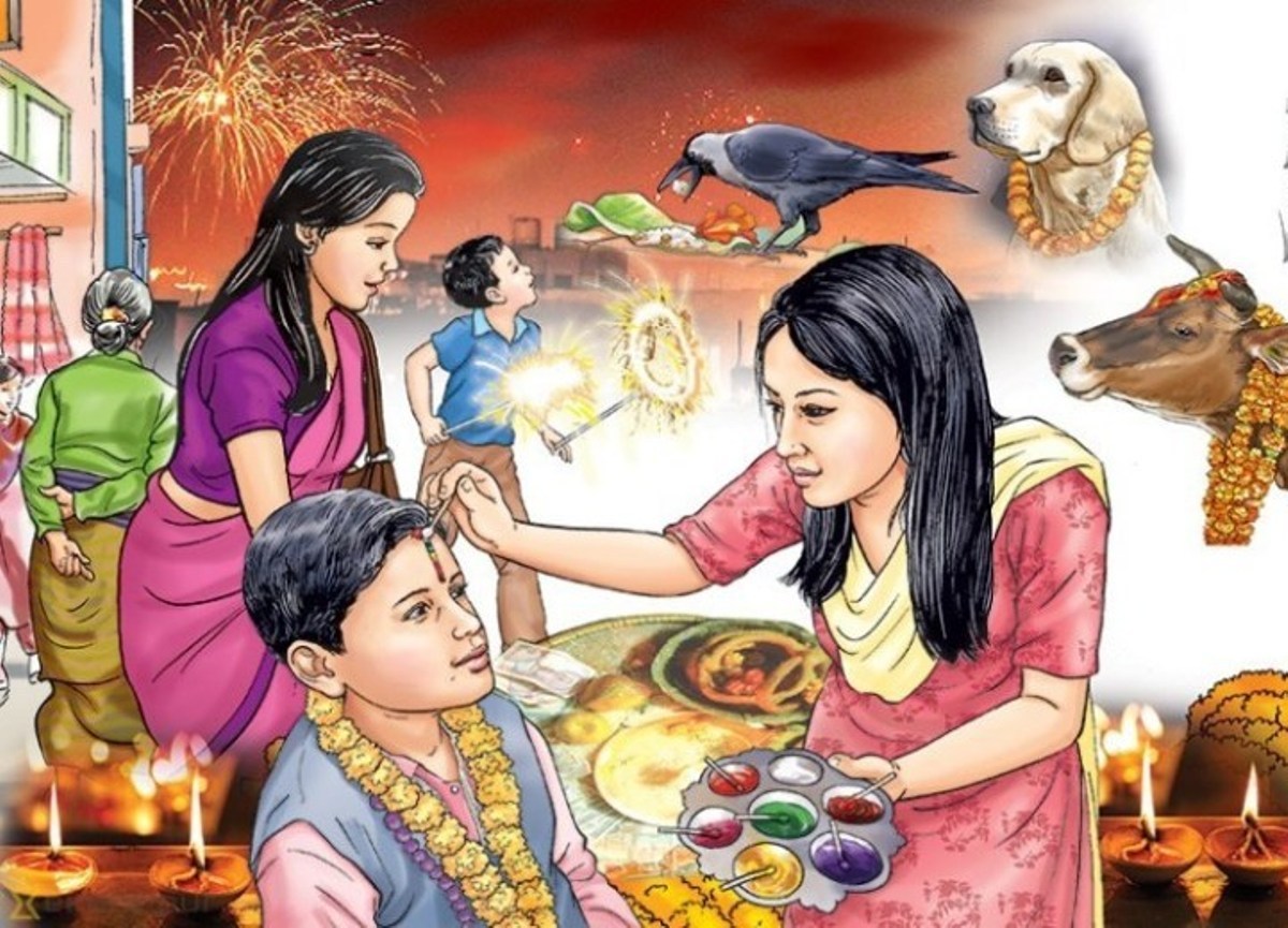 तिहार अर्थात् यम पञ्चक आजदेखि सुरु