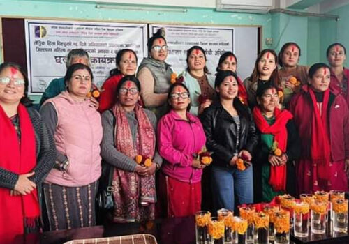 महिला मानवअधिकार रक्षकहरुको जिल्ला संजाल धादिङको अध्यक्षमा खिल कुमारी तिवारी