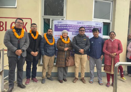 धादिङ अस्पतालमा सन्चालन भएको विशेषज्ञ सेवाबाट १ सय २९ जना लाभान्वित