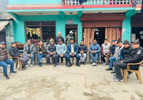 भण्डारीले सुरु गरे चुनावी घरदैलो र ब्यवसायीहरुसंगको अन्तरक्रिया