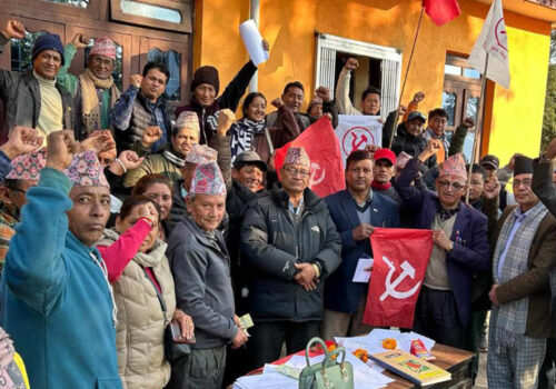 नेकपा माओवादी केन्द्र गंगाजमुना गाउँसमितिको अध्यक्षमा रामेश्वर सिंम्खडा चयन