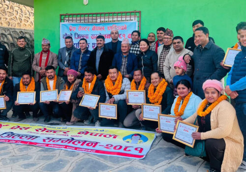 प्रेस सेन्टर धादिङको अध्यक्षमा निर  तामाङ निर्वाचित