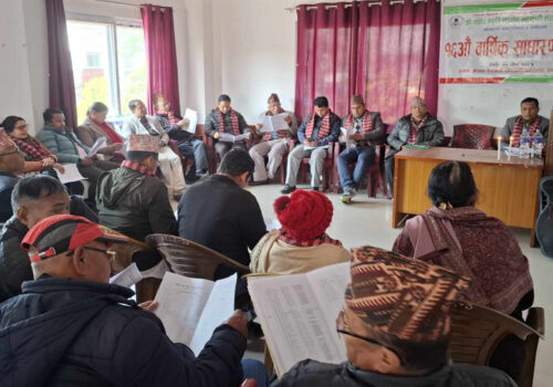 सहिद स्मृति सञ्चार सहकारी संस्था लिमिटेडको १६ औं वार्षिक साधारण सभा सम्पन्न