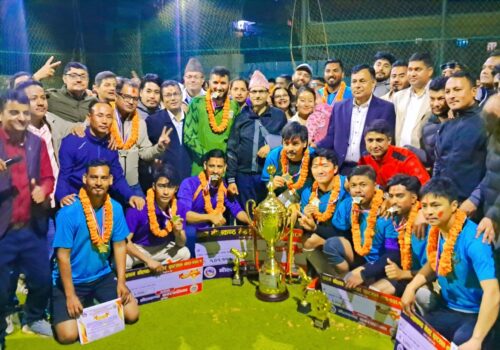 नीलकण्ठले जित्यो प्रथम नीलकण्ठ मेयर फुटसलको उपाधी