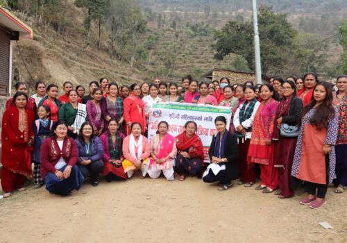 धुवाँकोटमा गृहिणी महिलाहरुको लागि अभिमुखीकरण तथा अन्तरक्रिया कार्यक्रम सम्पन्न