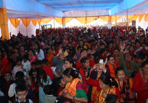 बेनीघाट रोराङको श्रीमद् भागवत सप्ताहबाट ५ करोड ८५ लाख संकलन