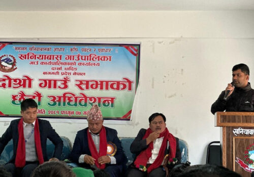 खनियावास गाउँपालिकाको दोस्रो गाउँ सभाको छैठौं अधिवेशन सम्पन्न, विभिन्न १४ वटा विधेयकहरू पारित