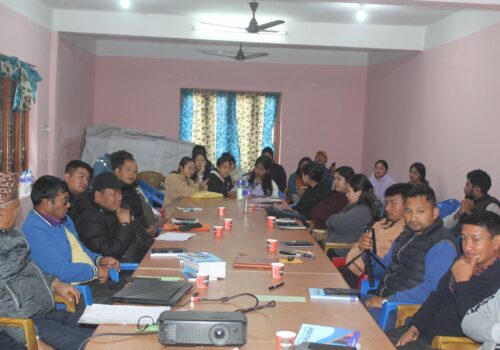 धादिङबेसीमा सन्चालन भएको दुर्गम क्षेत्रका पत्रकारहरुको क्षमता अभिवृद्धि तालिम सकियो