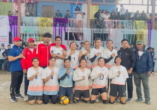 ललितपुरमा सम्पन्न भएको अन्तरपालिका मेयर कप भलिबलको उपाधी नीलकण्ठ नगरपालिकालाई