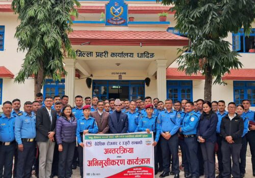 वैदेशिक रोजगार र उजुरी सम्बन्धी अभिमुखीकरण कार्यक्रम धादिङबेसीमा सम्पन्न