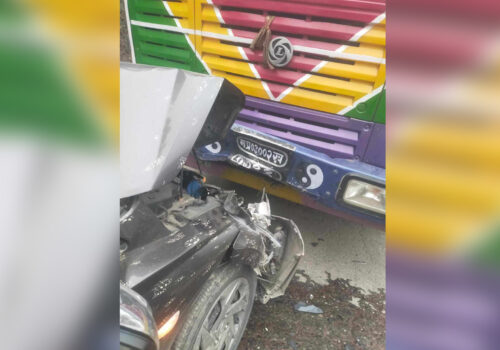 धादिङको थाक्रेमा सवारी दुर्घटना, पाँच जना घाइते