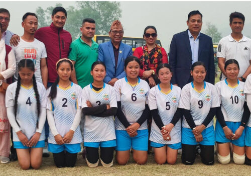 गोरखामा सम्पन्न महिला भलिबल प्रतियोगिताको उपाधि नीलकण्ठले जित्यो