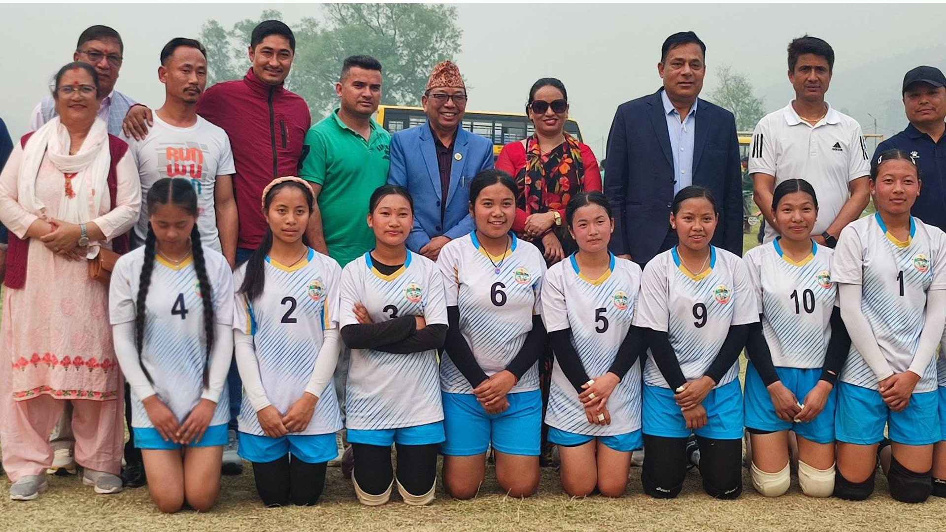 गोरखामा सम्पन्न महिला भलिबल प्रतियोगिताको उपाधि नीलकण्ठले जित्यो