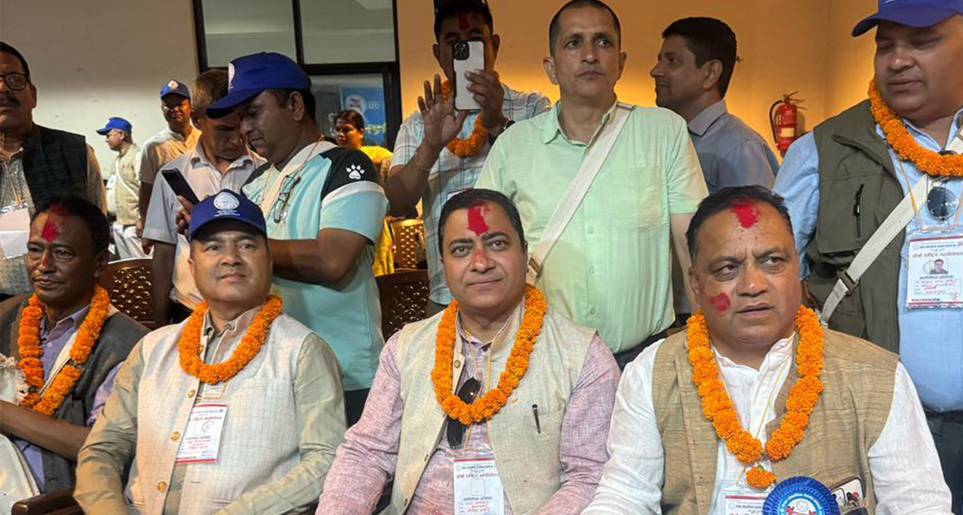 नेपाल लोकतान्त्रिक यातायात ब्यवसायी संघको उपाध्यक्षमा धादिङका शरद अधिकारी निर्वाचित