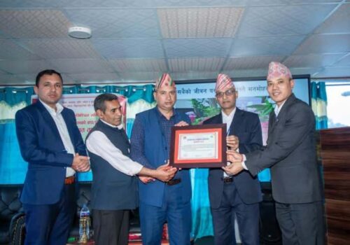 त्रिपुरासुन्दरी गाउँपालिकालाई पूर्ण खोप सुनिश्चितता तथा दिगोपना प्रमाणीकरण