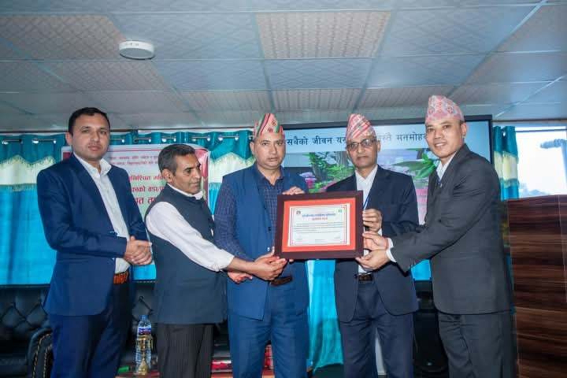 त्रिपुरासुन्दरी गाउँपालिकालाई पूर्ण खोप सुनिश्चितता तथा दिगोपना प्रमाणीकरण