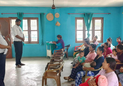 बेनिघाट रोराङमा पोषण प्रवर्धन कार्यक्रम सम्पन्न, पाँच बालबालिकालाई पोषण तथा सरसफाइ सामग्री वितरण