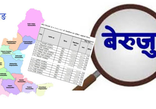 धादिङमा बेरुजु नियन्त्रणमा नीलकण्ठ नगरपालिकाको अग्रता, बेनिघाट रोराङ दोस्रो स्थानमा