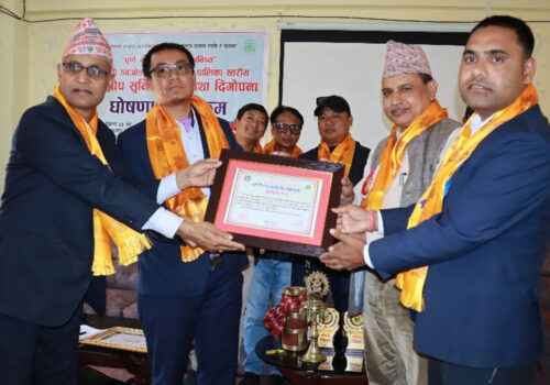 धादिङको नेत्रावती डबजोङ गाउँपालिकामा पुर्ण खोप सुनिश्चितता तथा दिगोपना घोषणा