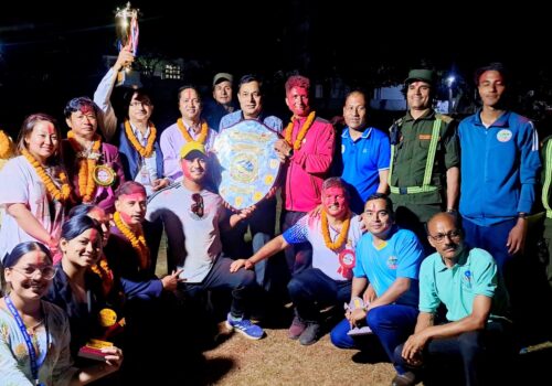 नीलकण्ठ नगरपालिकाले लगातार तेस्रो पटक जित्यो राष्ट्रपति रनिङ शिल्ड