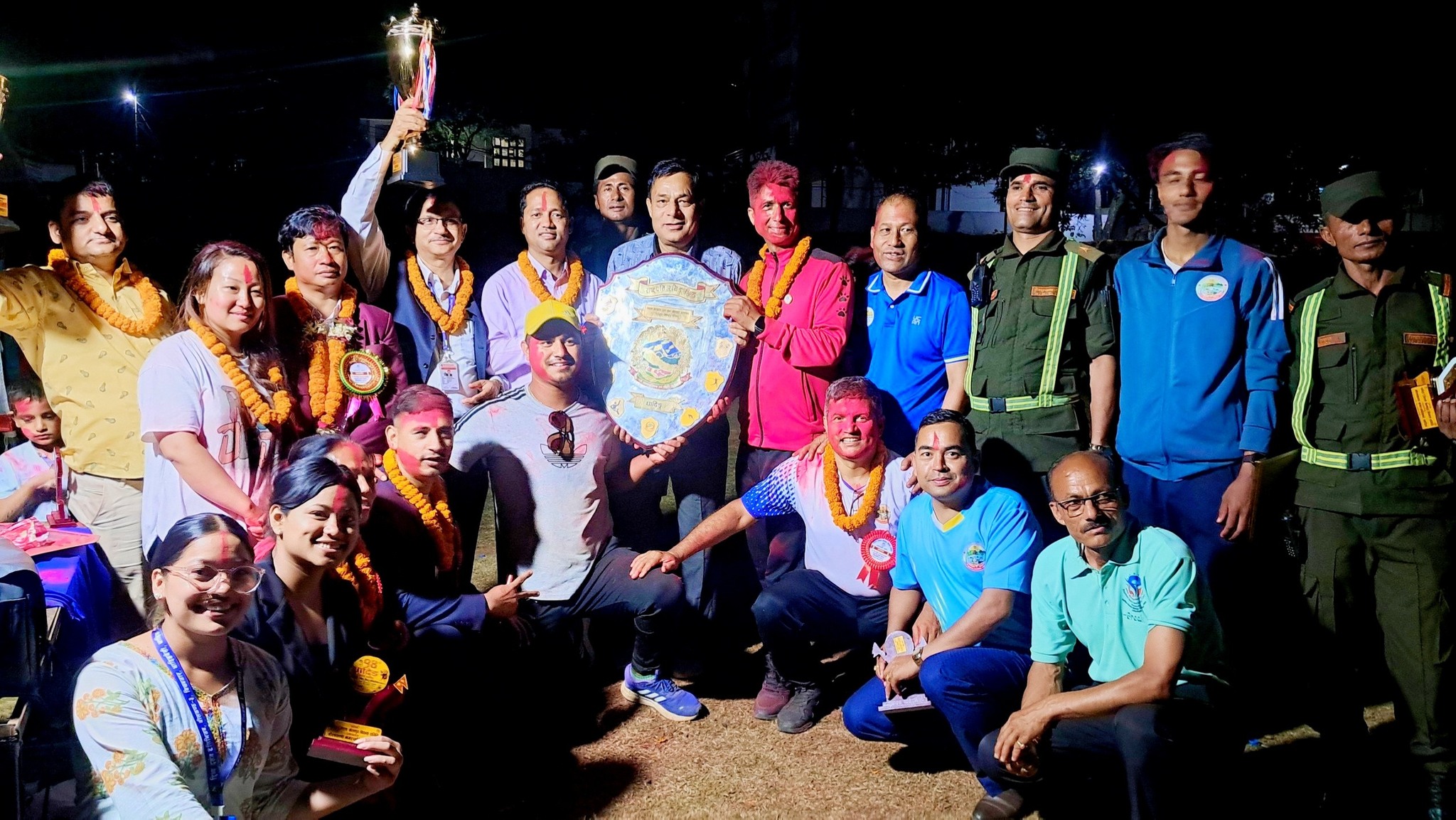 नीलकण्ठ नगरपालिकाले लगातार तेस्रो पटक जित्यो राष्ट्रपति रनिङ शिल्ड