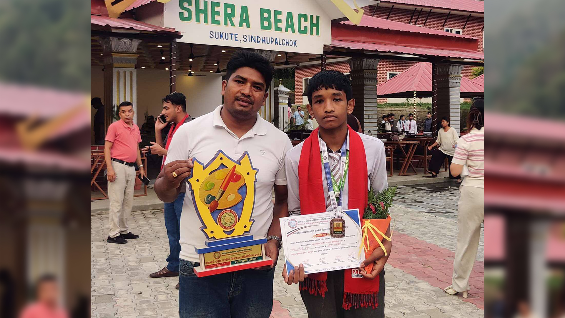 प्याब्सन बागमती प्रदेश स्तरीय चित्रकलामा चिल्ड्रेनपार्क सान्त्वना