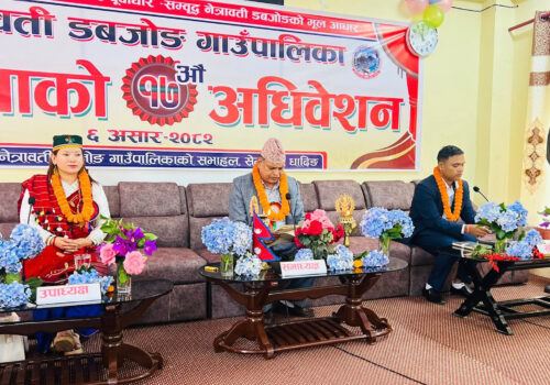 नेत्रावती डवजोङ गाउँपालिकाले ल्यायो ४६ करोड २७ लाख बजेट, नीति तथा कार्यक्रम र बजेट सर्वसम्मत स्वीकृत