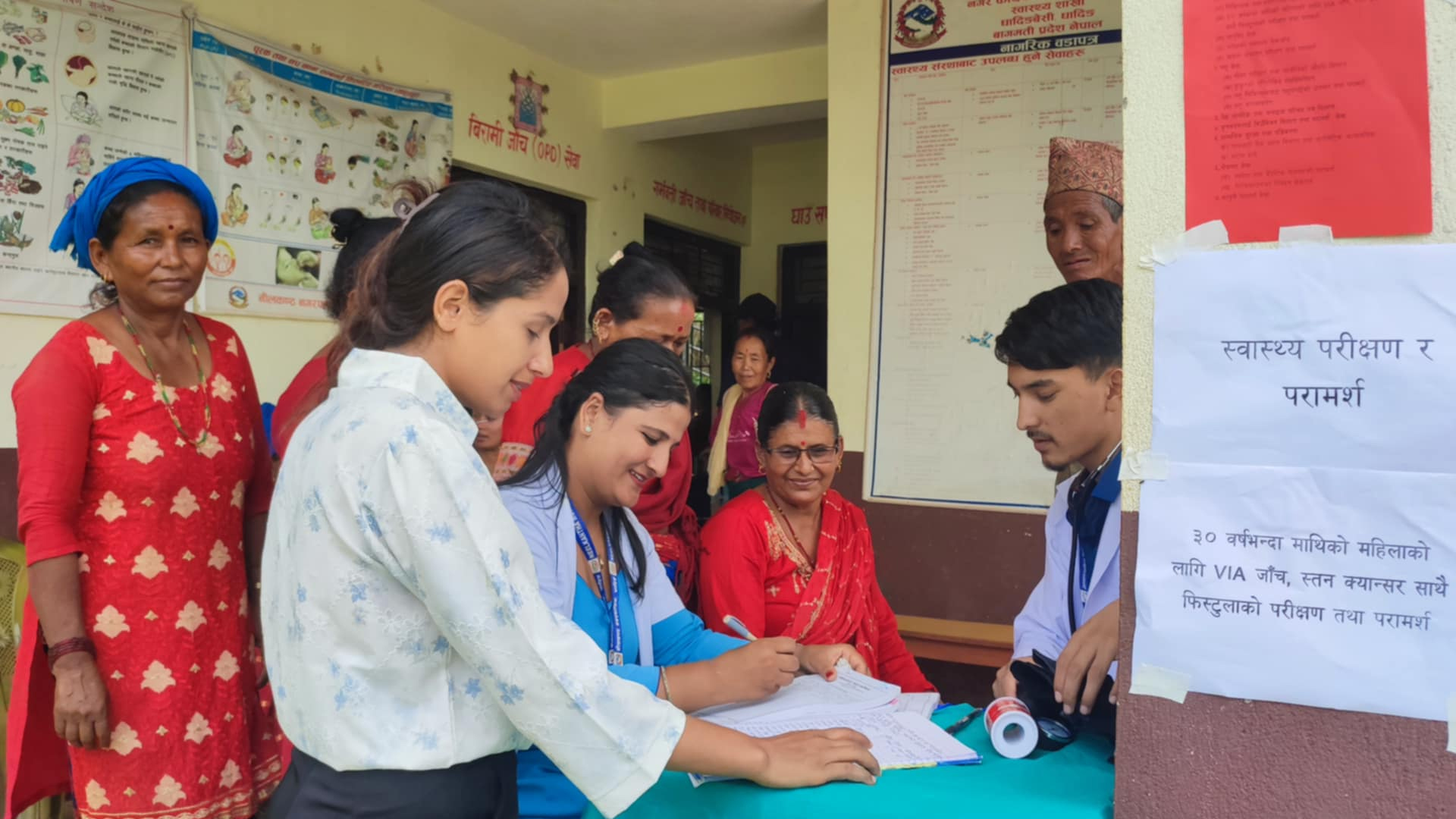 नीलकण्ठ–८ मा संचालित घुम्ती शिविरमा ८ सय ५४ जनाले सेवा लिए