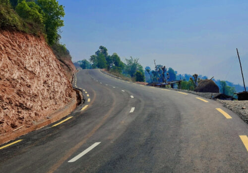 नीलकण्ठ नगरपालिकामा चक्रपथ कालोपत्रे गर्ने कार्य तीव्र