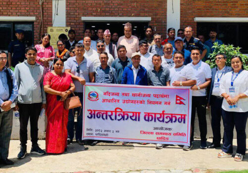 कर तिरेर वातावरण जोगाउने क्रसर र वालुवा उद्योग संचालन गर्न पाइने