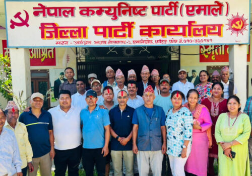 नेकपा एमाले नीलकण्ठ–३ का अध्यक्षमा विष्णुलाल श्रेष्ठ चयन