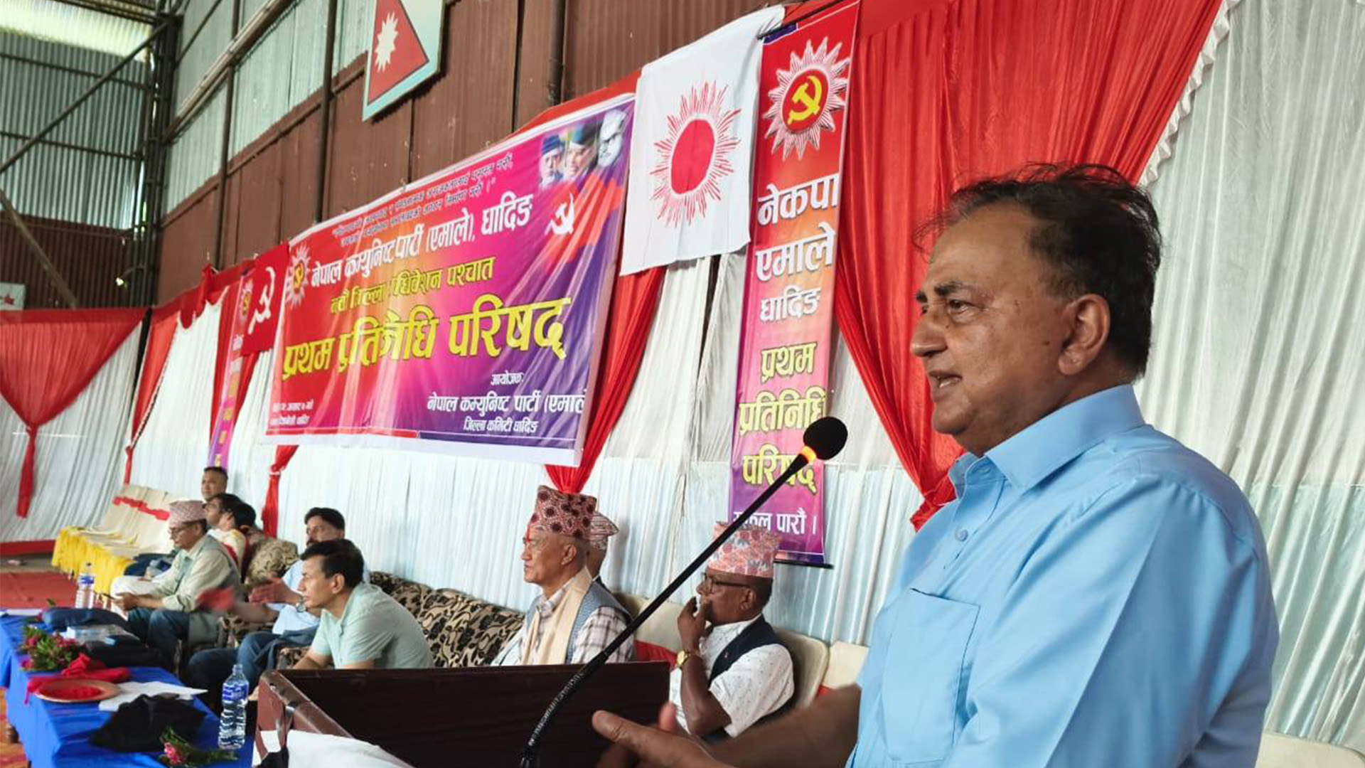 एमालेमाथि नियोजित हमला: कार्यकर्तालाई एकजुट हुन वरिष्ठ उपाध्यक्ष पोखरेलको आह्वान