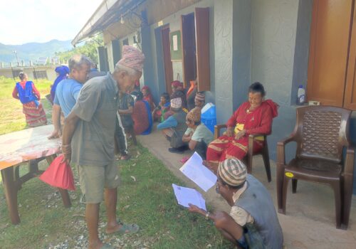 नीलकण्ठ–८ मा टोलटोलमा सामाजिक सुरक्षा भत्ता वितरण