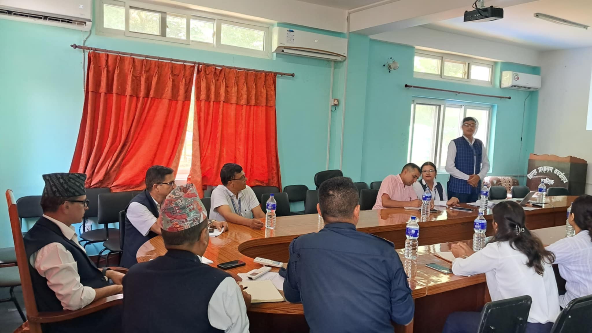 आप्रवासी स्रोत केन्द्र सन्चालन सम्बन्धी समन्वय बैठक धादिङबेसीमा सम्पन्न