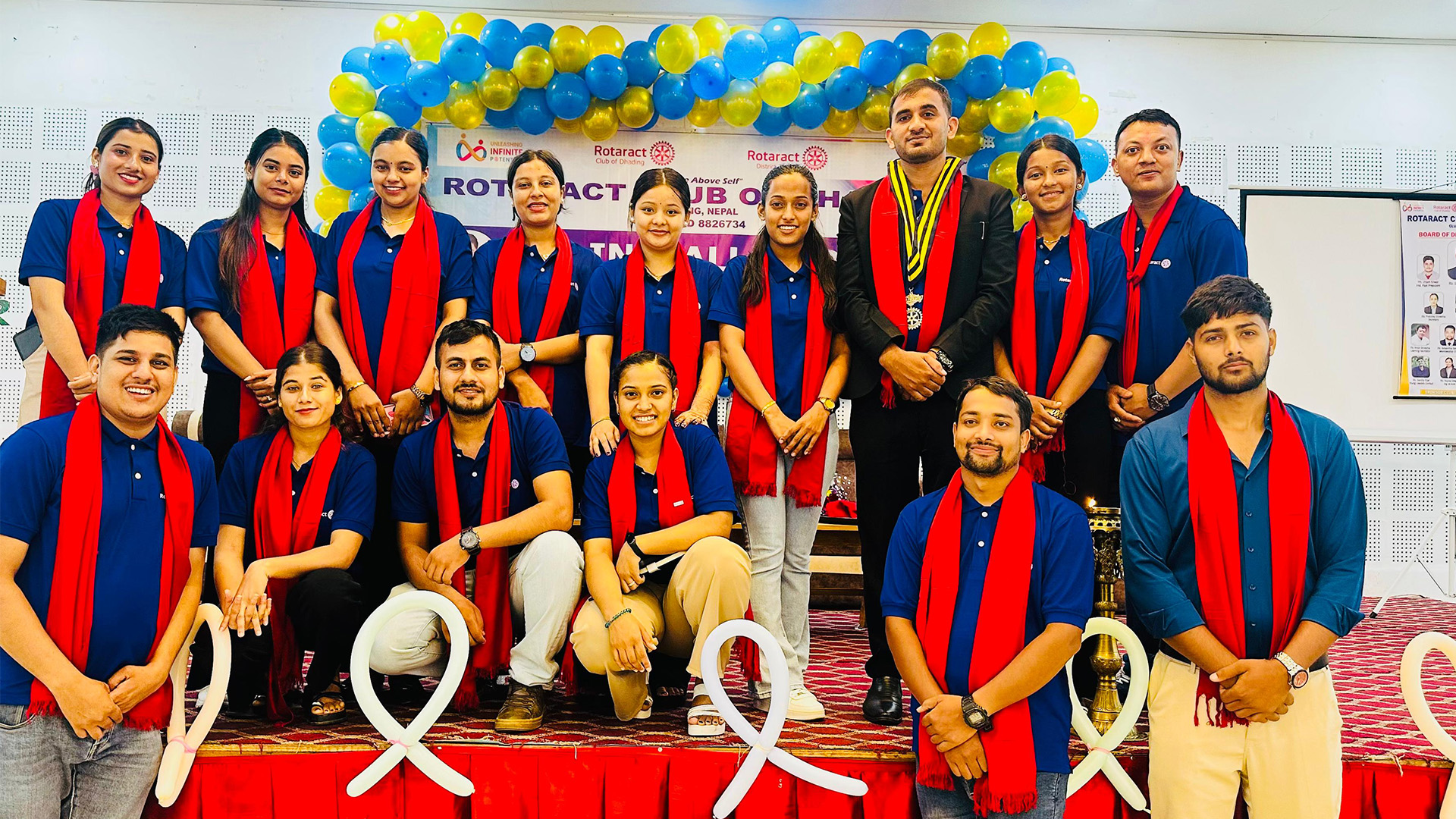 रोटरेक्ट क्लब अफ धादिङको दोस्रो पदस्थापन समारोह सम्पन्न, अध्यक्षमा श्रीकृष्ण रिजाल चयन