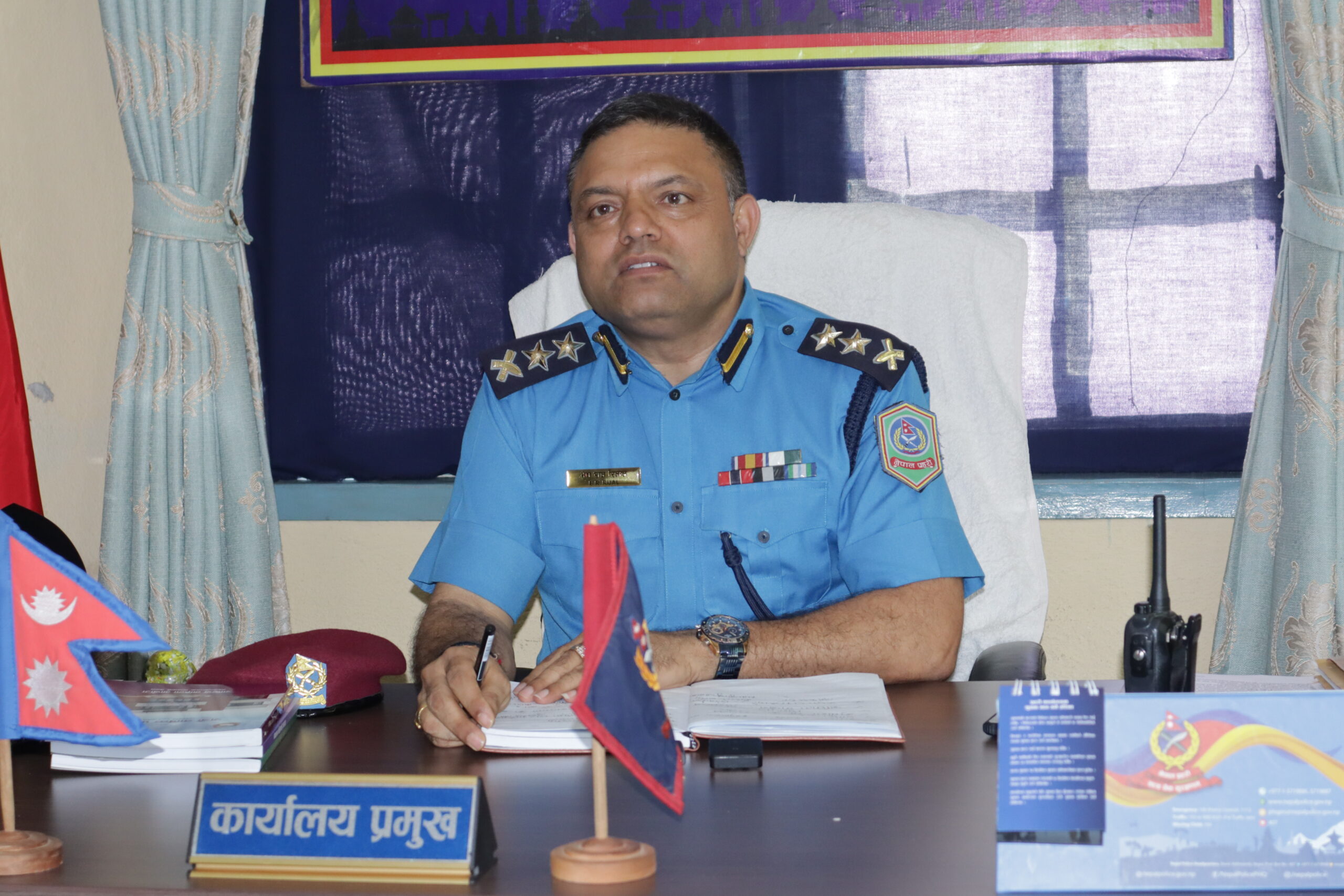 न्याय निरुपण र सुशासनको क्षेत्रमा गम्भिर भएर लाग्छुः एसपी रिजाल