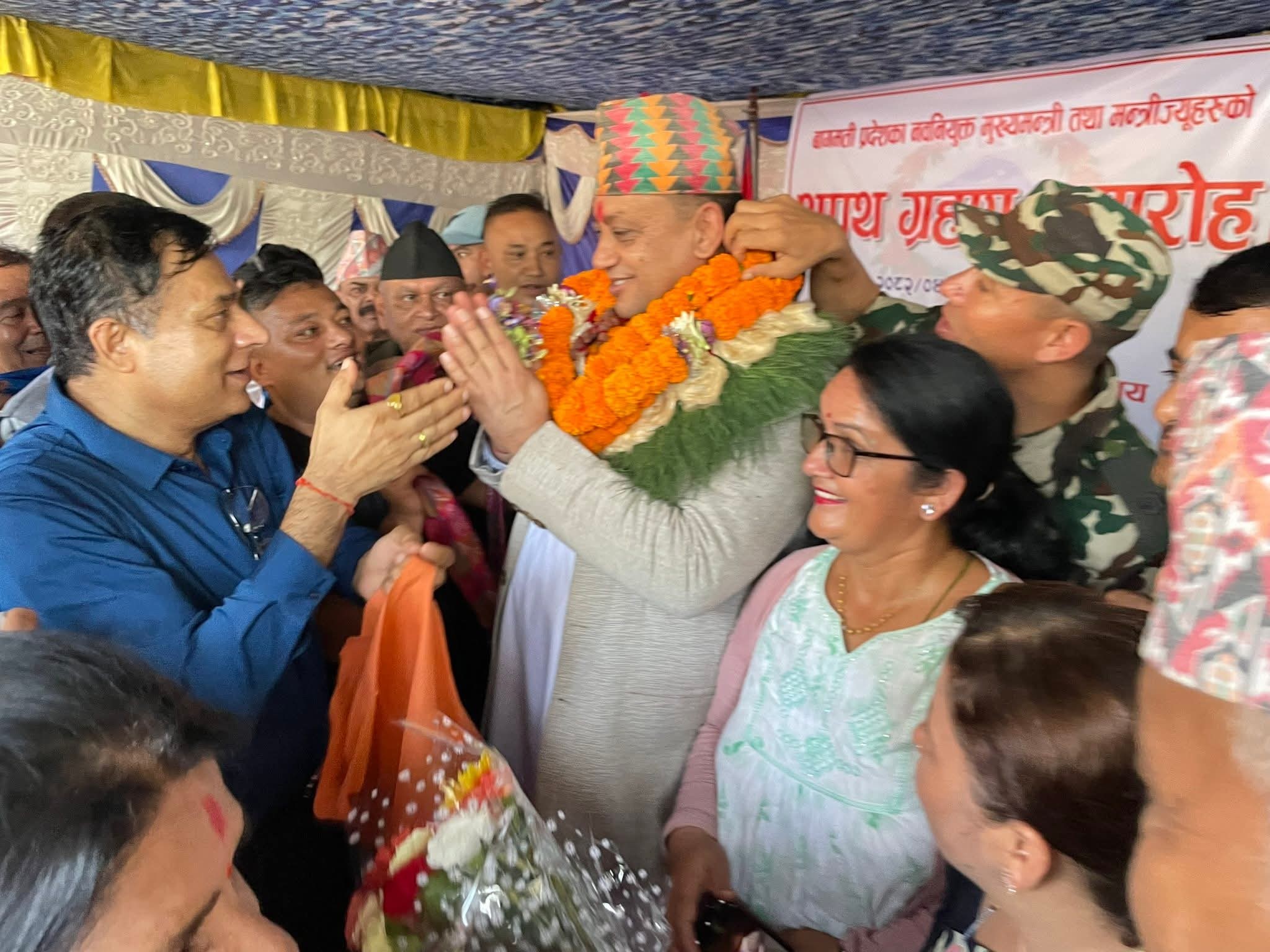 बागमती प्रदेशको छैटौँ मुख्यमन्त्रीका रूपमा ईन्द्रबहादुर बानियाँ