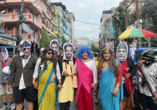 धादिङको गाईजात्रा ‘दलका नेता सबै धादिङबेसीमा’