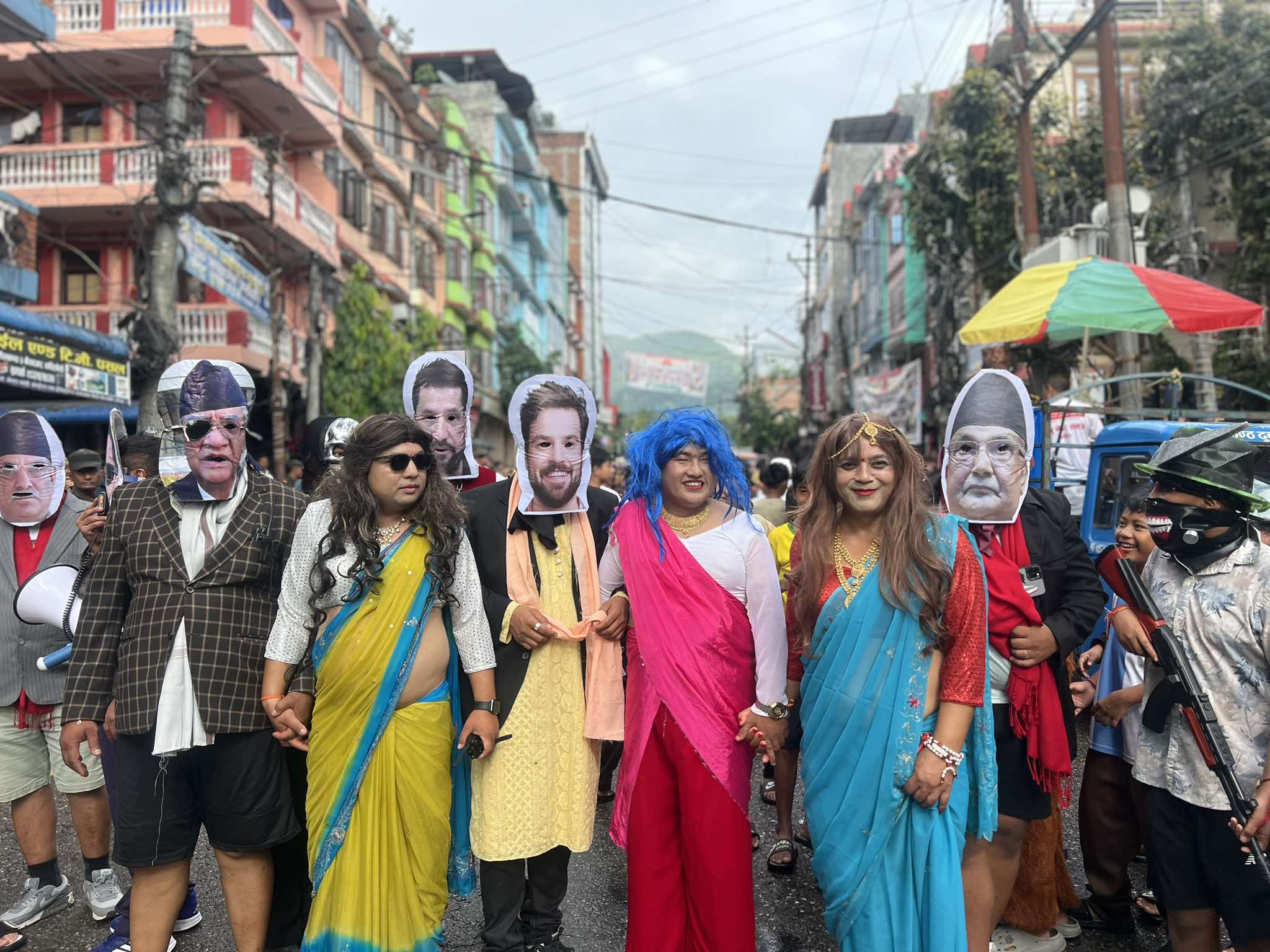 धादिङको गाईजात्रा ‘दलका नेता सबै धादिङबेसीमा’