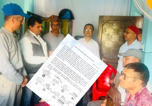 धादिङको नागरिक समाजद्वारा शान्ति र लोकतन्त्रका लागि अपिल