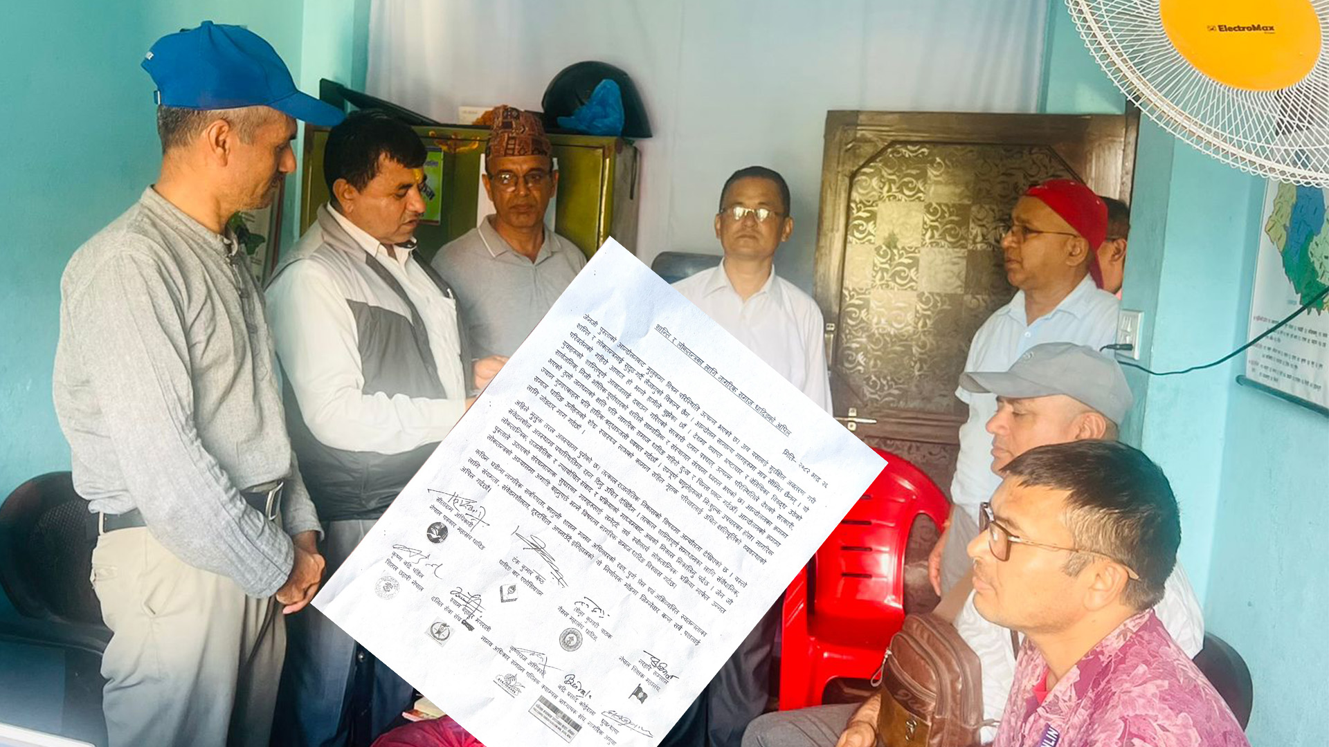 धादिङको नागरिक समाजद्वारा शान्ति र लोकतन्त्रका लागि अपिल