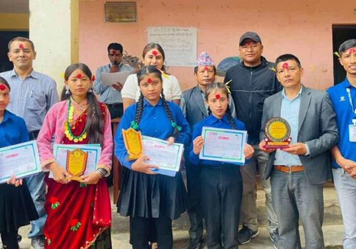 सिद्धलेक–४ स्थित कालिदेवी मा.विमा वक्तृत्वकला प्रतियोगिता सम्पन्न